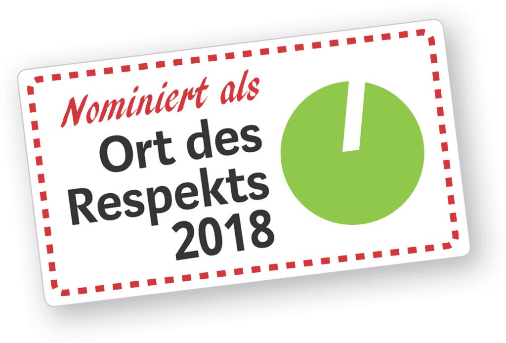 Nominiert als Ort des Respekts